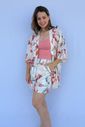 Conjunto - Kimono e short floral color Conjunto - Kimono e short floral color