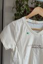 Camiseta de amamentação gola V - Feita para nutrir (LD)