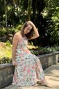Vestido de amamentação - Jardim Vestido de amamentação - Jardim