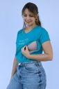 Camiseta de amamentação gola V - Amor que mora no peito Camiseta de amamentação gola V - Amor que mora no peito