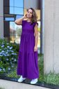 Vestido de amamentação Muscle tee - Roxo Vestido de amamentação Muscle tee - Roxo
