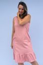 Vestido de Amamentação Regata Viscolinho - Rosê Vestido de Amamentação Regata Viscolinho - Rosê
