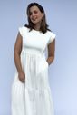 Vestido de amamentação Muscle tee - Off White