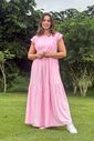 Vestido de amamentação Muscle tee - Rosa bebê Vestido de amamentação Muscle tee - Rosa bebê