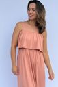 Vestido de Amamentação Babado - Rosa antigo Vestido de Amamentação Babado - Rosa antigo