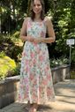 Vestido de amamentação - Jardim Vestido de amamentação - Jardim