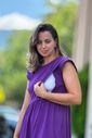 Vestido de amamentação Muscle tee - Roxo Vestido de amamentação Muscle tee - Roxo
