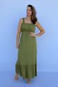 Vestido de Amamentação Lorena - Verde Vestido de Amamentação Lorena - Verde