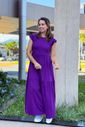 Vestido de amamentação Muscle tee - Roxo Vestido de amamentação Muscle tee - Roxo