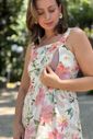 Vestido de amamentação - Jardim Vestido de amamentação - Jardim
