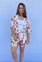 Conjunto - Kimono e short floral color Conjunto - Kimono e short floral color