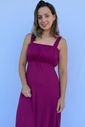 Vestido de Amamentação Lorena - Fúcsia
