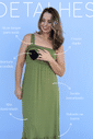 Vestido de Amamentação Lorena - Verde Vestido de Amamentação Lorena - Verde