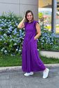 Vestido de amamentação Muscle tee - Roxo Vestido de amamentação Muscle tee - Roxo