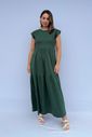 Vestido de amamentação Muscle tee - Verde Escuro