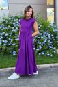 Vestido de amamentação Muscle tee - Roxo Vestido de amamentação Muscle tee - Roxo
