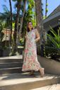 Vestido de amamentação - Jardim Vestido de amamentação - Jardim