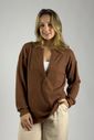 Blusa de amamentação Catarina - Marrom Blusa de amamentação Catarina - Marrom