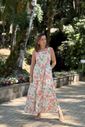 Vestido de amamentação - Jardim Vestido de amamentação - Jardim