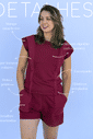 Conjunto amamentação muscle tee - Bordô Conjunto amamentação muscle tee - Bordô