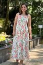 Vestido de amamentação - Jardim Vestido de amamentação - Jardim