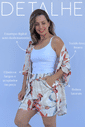 Conjunto - Kimono e short floral color Conjunto - Kimono e short floral color