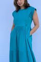 Vestido de amamentação Muscle tee - Báltico