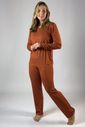 Pijama de amamentação manga longa - Terracota Pijama de amamentação manga longa - Terracota