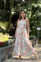 Vestido de amamentação - Jardim Vestido de amamentação - Jardim