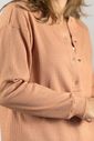 Blusa de amamentação Catarina - Rosa Pêssego Blusa de amamentação Catarina - Rosa Pêssego
