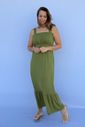 Vestido de Amamentação Lorena - Verde Vestido de Amamentação Lorena - Verde