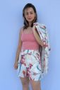 Conjunto - Kimono e short floral color Conjunto - Kimono e short floral color