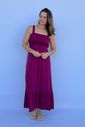 Vestido de Amamentação Lorena - Fúcsia