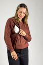 Blusa de amamentação Olívia - Marrom Blusa de amamentação Olívia - Marrom