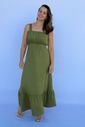 Vestido de Amamentação Lorena - Verde Vestido de Amamentação Lorena - Verde