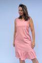 Vestido de Amamentação Regata Viscolinho - Rosê Vestido de Amamentação Regata Viscolinho - Rosê