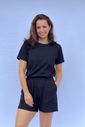 Conjunto amamentação verão - Preto Conjunto amamentação verão - Preto