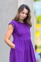 Vestido de amamentação Muscle tee - Roxo Vestido de amamentação Muscle tee - Roxo