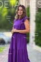 Vestido de amamentação Muscle tee - Roxo Vestido de amamentação Muscle tee - Roxo