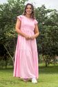 Vestido de amamentação Muscle tee - Rosa bebê Vestido de amamentação Muscle tee - Rosa bebê