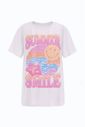 T-SHIRT ESTONADA SMILE SUMMER OFF WHITE
