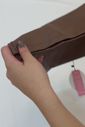 SAIA DE POLIUTERANO COM RECORTES DAYDREAM MARROM