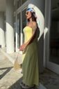 VESTIDO TOMARA QUE CAIA GABRIELLA AMARELO CANDY