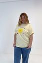 T-shirt Estonado Universo Amarelo