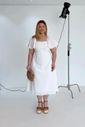 Vestido Midi Florença Off-White