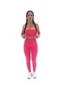 Conjunto Feminino Fitness Básico Legging e Top - Goiaba