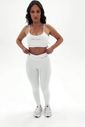 Conjunto Feminino Fitness Básico Legging e Top - Branco