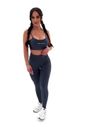 Conjunto Feminino Fitness Básico Legging e Top - Chumbo