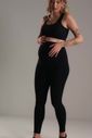 Legging Gestante Sem Costura - Preta - Zee Rucci Legging Gestante Sem Costura - Preta - Zee Rucci