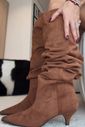 ISABELE - BOTA FEMININA OVER THE KNEE BICO FINO CAMEL ISABELE - BOTA FEMININA OVER THE KNEE BICO FINO CAMEL
